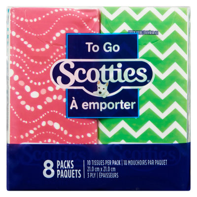 SCOTTIES TO GO TISSUE 8pk [8 ea]