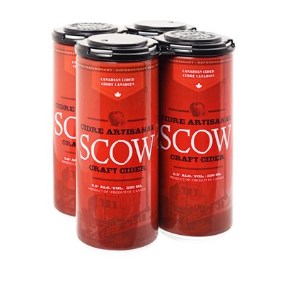SCOW ORIGINAL CIDER 4x355ml [4 ea]