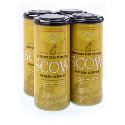 SCOW PEAR CIDER 4x355ml [4 ea]