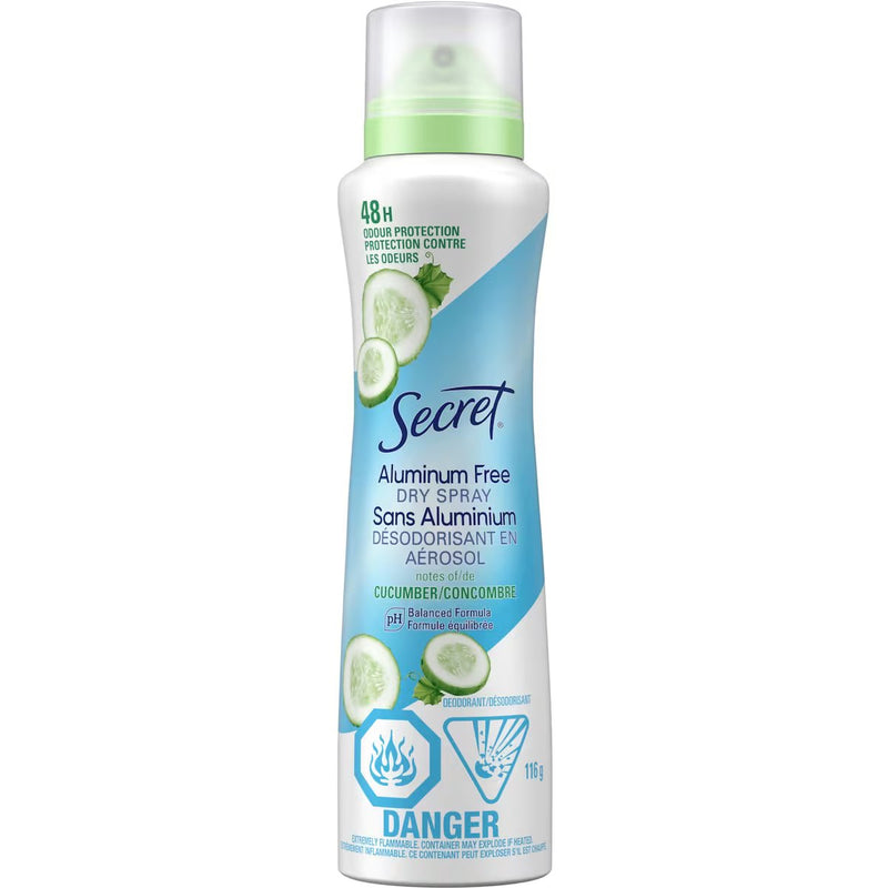 SECRET DEODRNT SPRAY CUCUMBR [116 g]