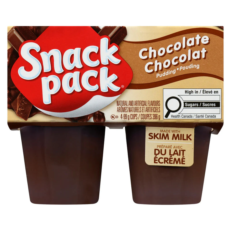SNACK PACK PUDDING CHOCOLATE [4 ea]