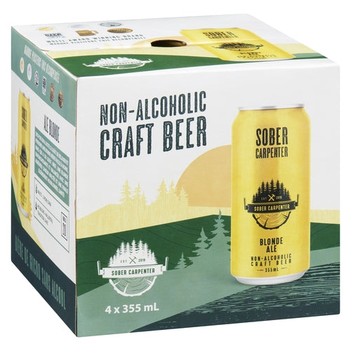SOBER CARPNTR BLONDE 4x355ml [4 pkg]