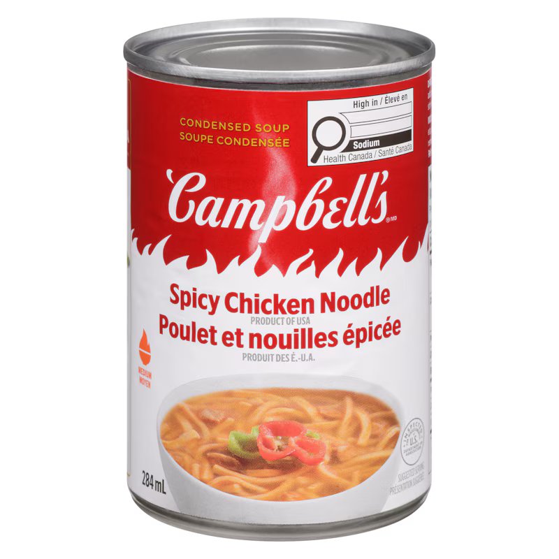 CAMPB SPICY CHICKN NOODLE SOUP [284 ml]