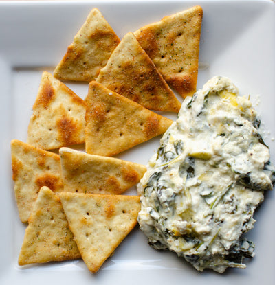 SPINACH DIP & PITA CHIPS 125g
