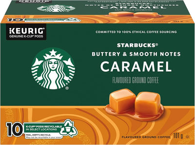 STARBKS CARML KCUP COFFEE 10pk [120 g]