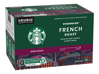 STARBUCKS FRENCH RST KCUP 10pk [120 g]