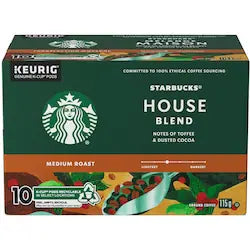 STARBKS HOUSE BLND KCUP 10pk [115 g]