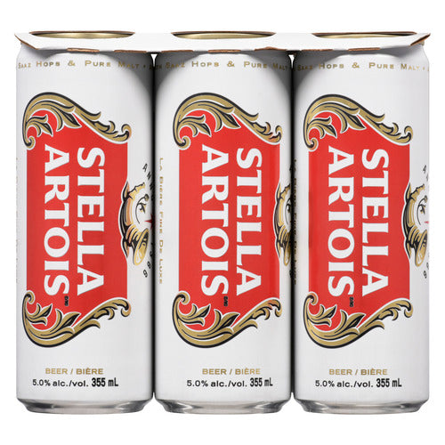 STELLA ARTOIS SLEEK CANS 6pk