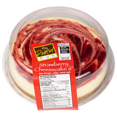 PASTRY BOX STRWBRY CHEESECAKE [600 g]
