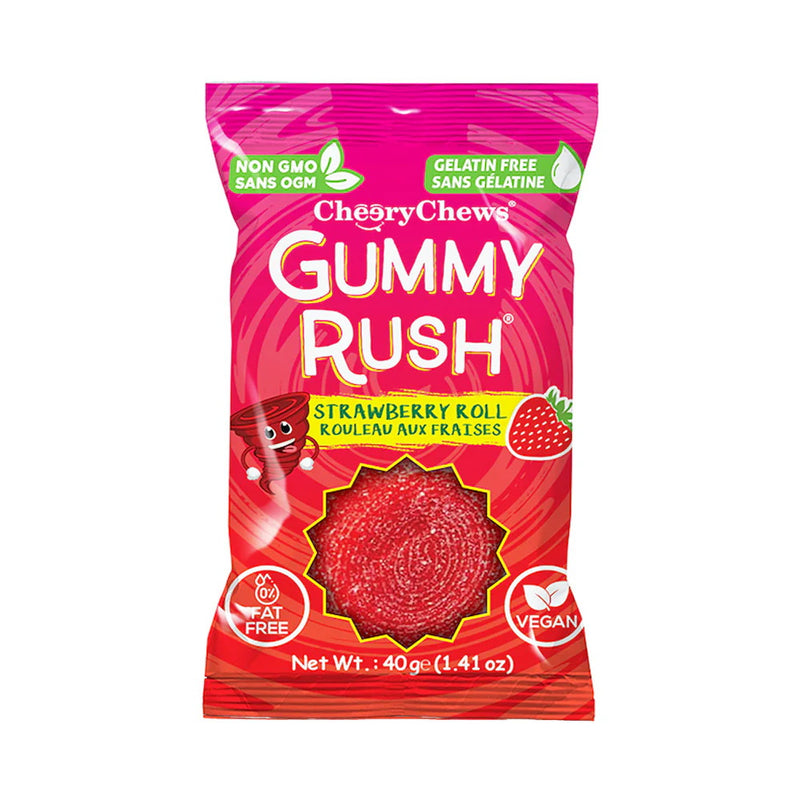 GUMMY RUSH STRAWBERRY ROLL [40 g]