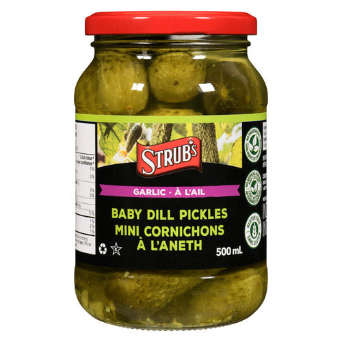 STRB BBY DIL GRLC PICKLE 500ml