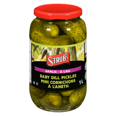 STRUB BBY DILL GARLC PICKLE 1L