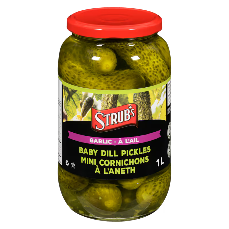 STRUB BBY DILL GARLC PICKLE 1L
