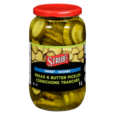 STRUB BREAD BTR PICKLES 500ml