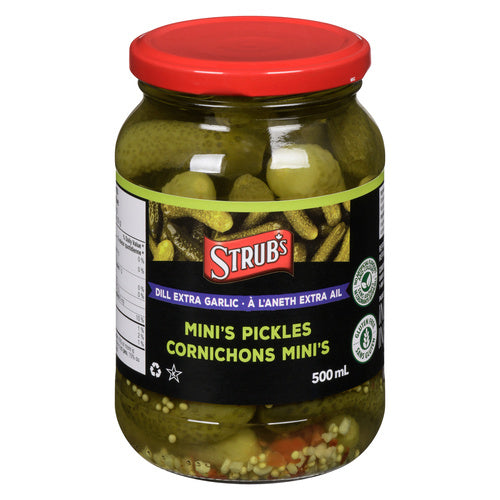 STRUB MINIS EX GARLIC PICKLES [500 ml]