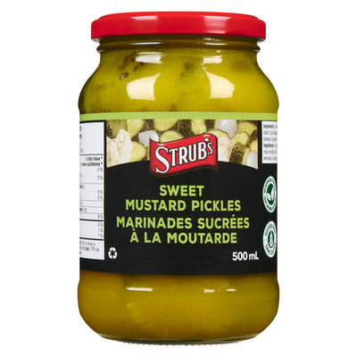 STRUB SWEET MUSTARD PICKLES [500 ml]