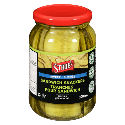 STRUB SWT SNDWCH SNK PICKLES [500 ml]