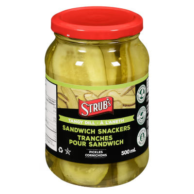 STRUB TANGY SNDWCH PICKLES [500 ml]
