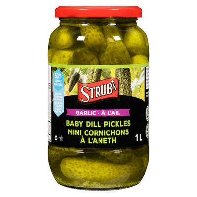 STRUB BBY DILL 50% PICKLE 1L