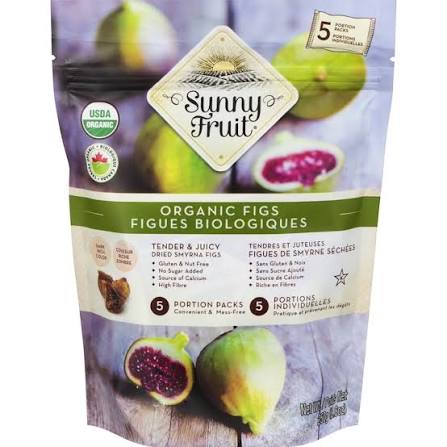 SUNNY FRUIT ORGANIC DRIED FIGS 250g