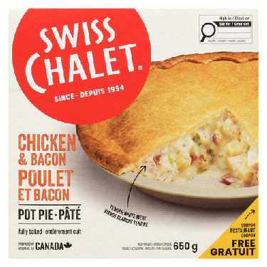 SWS CHLT POT PIE CHICK & BACON [650 g]