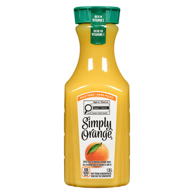 SMPLY ORNG JUICE PULP FREE [1.36 l]
