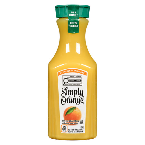 SMPLY ORNG JUICE PULP FREE [1.36 l]