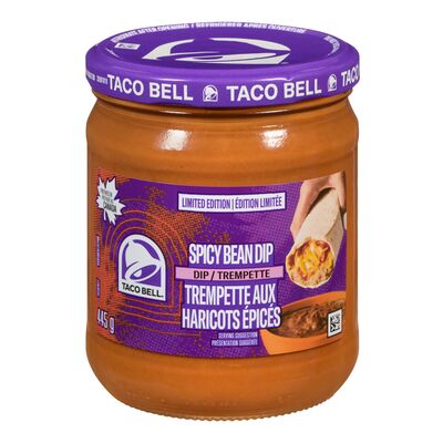 TACO BELL SPICY BEAN DIP [445 g]
