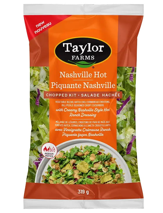 TAYLOR FARMS NASHVILLE HOT CHOPPED KIT 319g