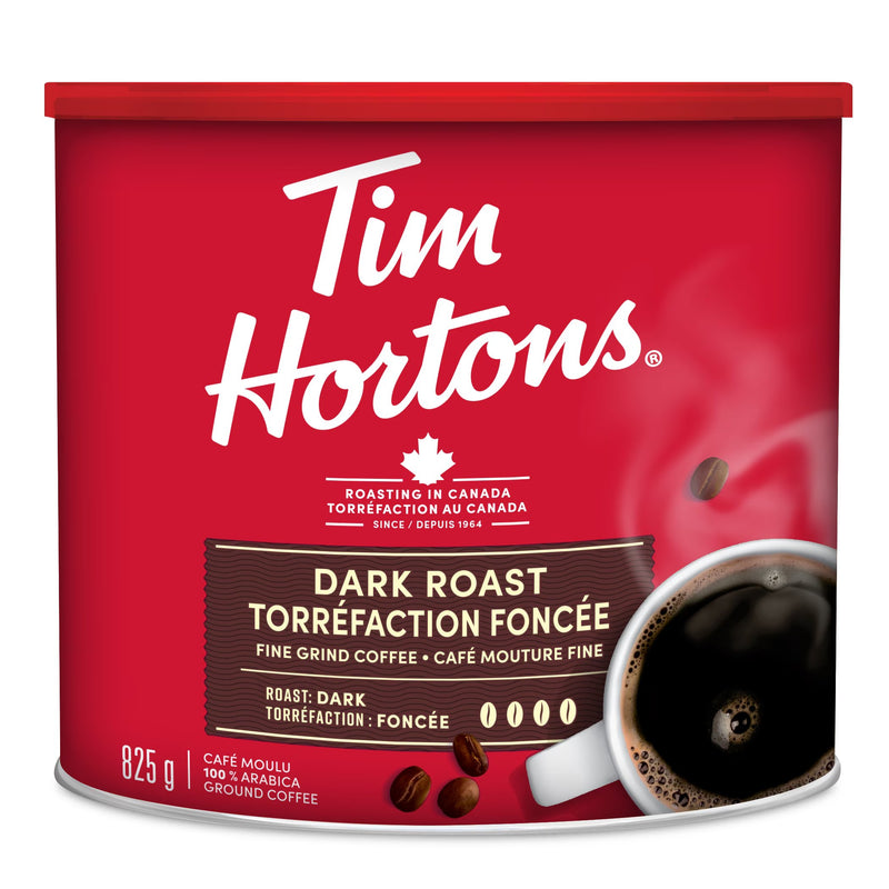 TIM HORTN DARK ROAST COFFEE [825 g]