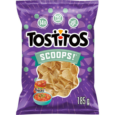 TOSTITOS SCOOPS CHIPS 185g
