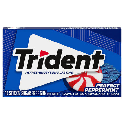 TRIDENT GUM PEPPERMINT 14pc [14 pcs]