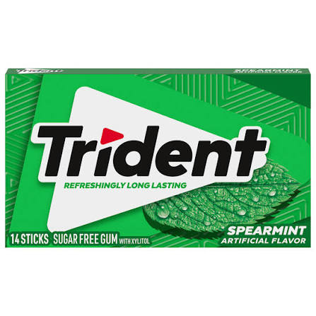 TRIDENT GUM SPEARMINT 14pc [14 pcs]