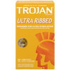 TROJAN ULTRA RIBBED CONDOM [12 ea]