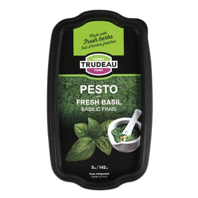 TRUDEAU FARMS PESTO BASIL 142g