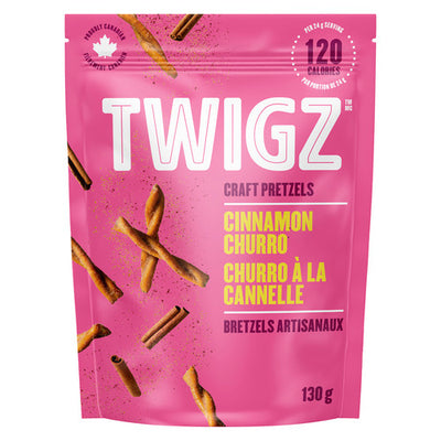 TWIGZ PRETZELS CINNAMON CHURRO [130 g]