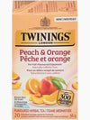 TWININGS PEACH & ORANGE 20ct