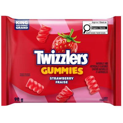 TWIZZLERS GUMMIES STRAWBERRY [90 g]