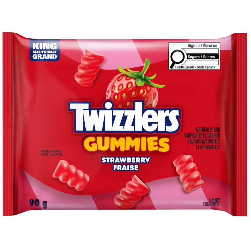 TWIZZLERS GUMMIES STRAWBERRY [90 g]