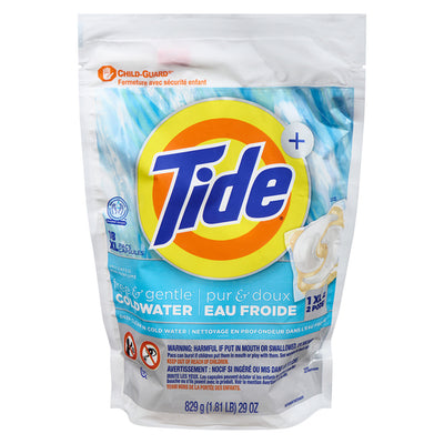TIDE PODS SCNT FREE COLD WATER [757 g]