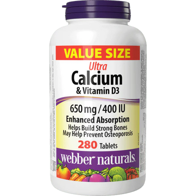 WEB ULTRA CALCIUM + VITAMIN D3 [280 ea]