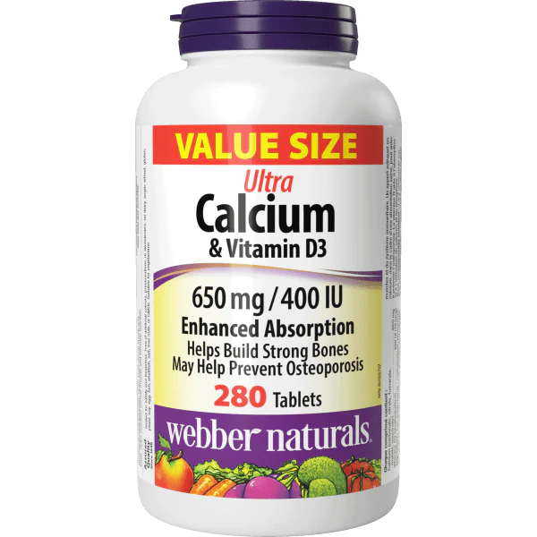 WEB ULTRA CALCIUM + VITAMIN D3 [280 ea]