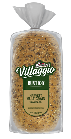 VILLAGGIO RUSTICO HARVEST MULTIGRAIN BREAD 550g