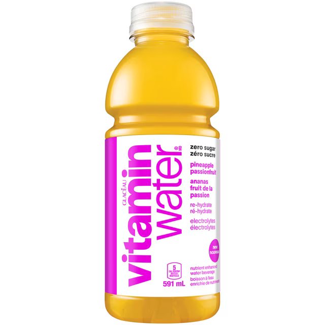 GLAC VIT WATR PINEAPPL PASS FR [591 ml]