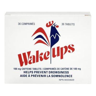 WAKE UPS TABLETS 100mg 36s [36 ea]