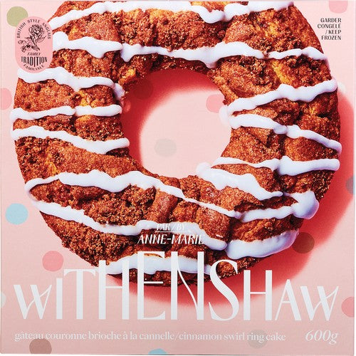 WHITENSHAW CINNAMON SWIRL RING CAKE 600g
