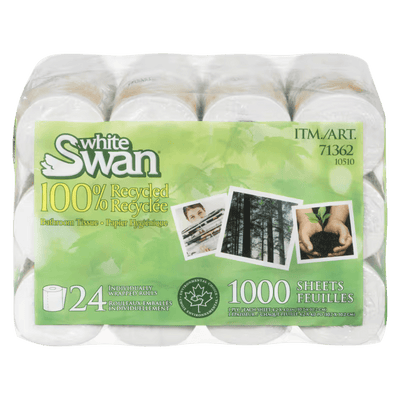 WHITE SWAN BATHROOM TISSUE 24ea