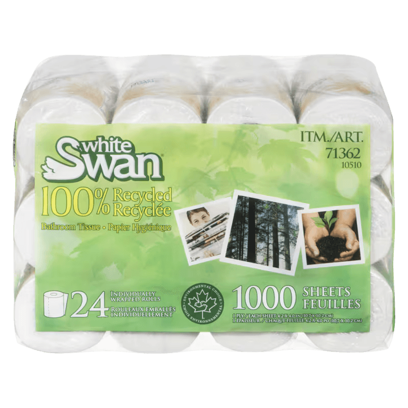 WHITE SWAN BATHROOM TISSUE [24 ea]