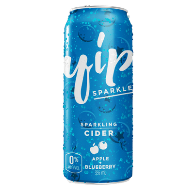 YIP SPRKLE APPLE BLBRY CIDR 0% [355 ml]