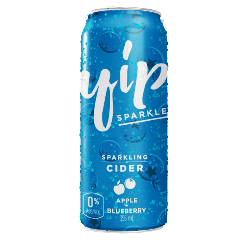 YIP SPRKLE APPLE BLBRY CIDR 0% [355 ml]